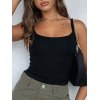 EMMIOL Solid Backless Cami Top