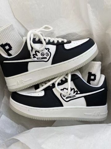 Embroidered Monster Sneaker