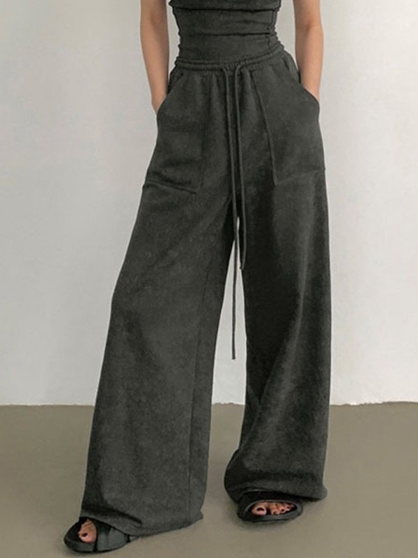 EMMIOL Street Wide Leg Sweatpants