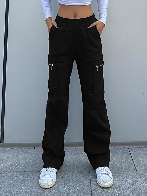 EMMIOL Pocket zipper Cargo Pants