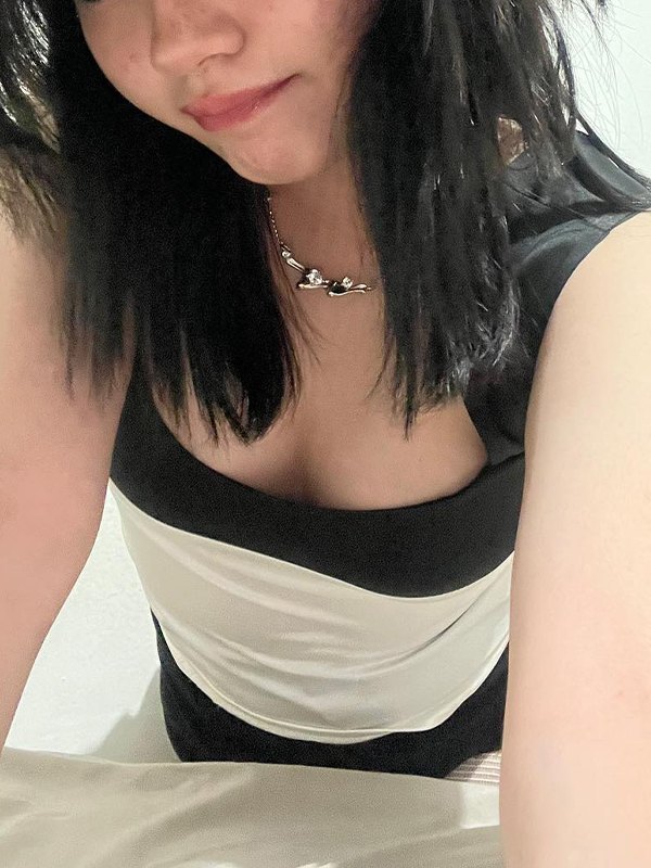 EMMIOL Tie Patchwork Satin Tank Top