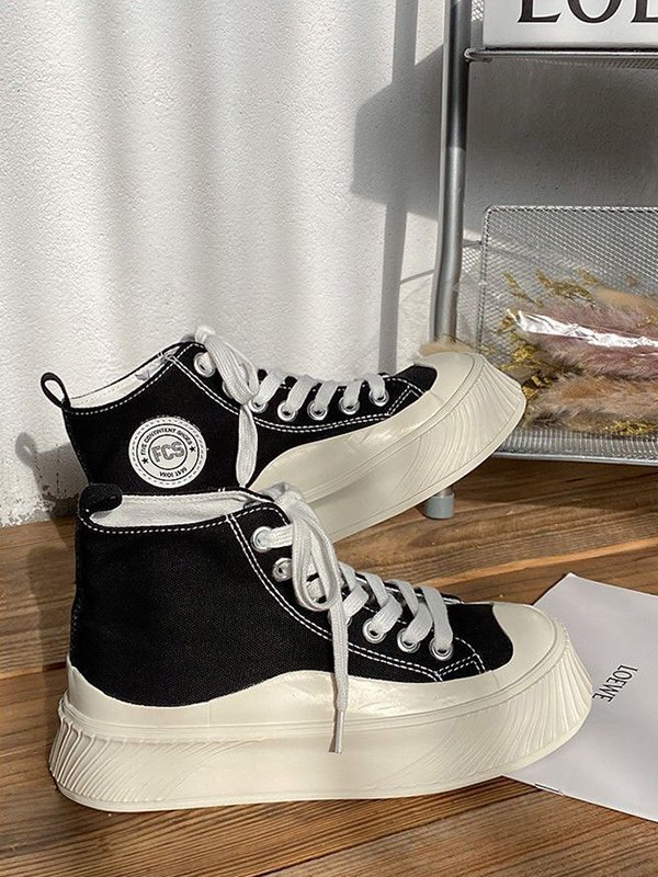 EMMIOL Contrast Sole High Top Sneaker