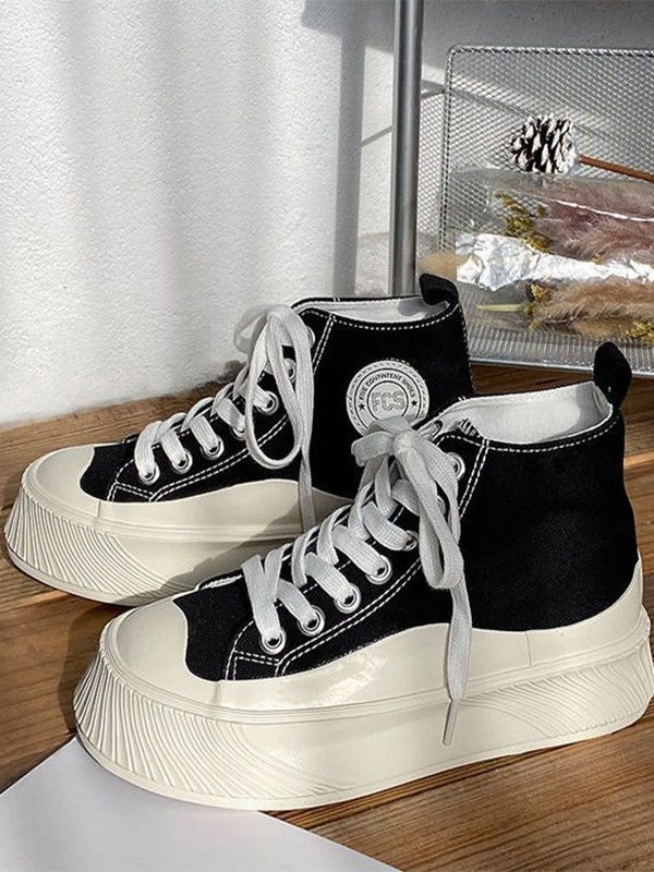EMMIOL Contrast Sole High Top Sneaker