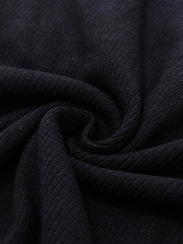 EMMIOL Top a canotta con spalline trasparenti