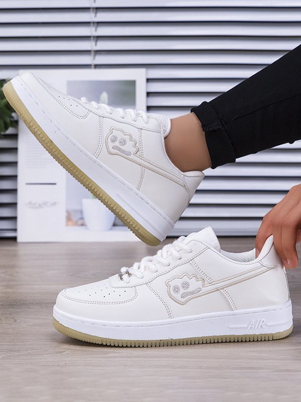 EMMIOL Embroidered Monster Sneaker