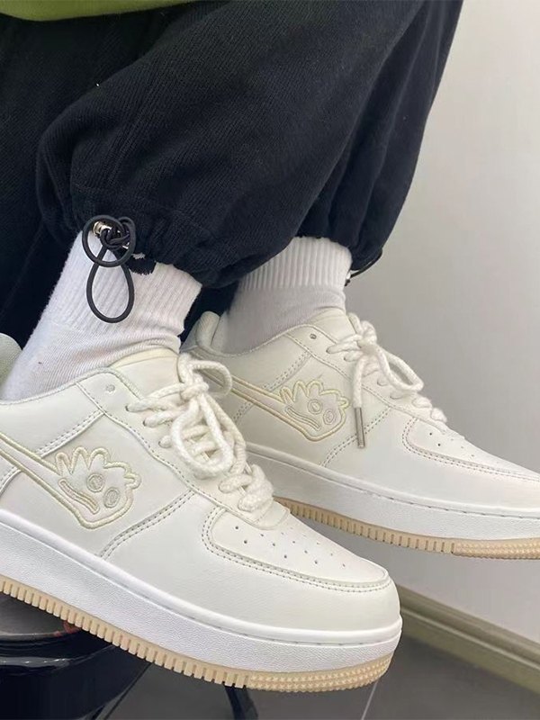 EMMIOL Embroidered Monster Sneaker