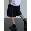 EMMIOL Pantaloncini sportivi da uomo con zip sul retro
