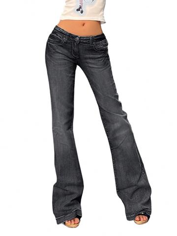 Vintage Denim Y2K Flare Leg Jeans