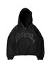 EMMIOL Men's Gothic Letter Print Oversized Hoodie