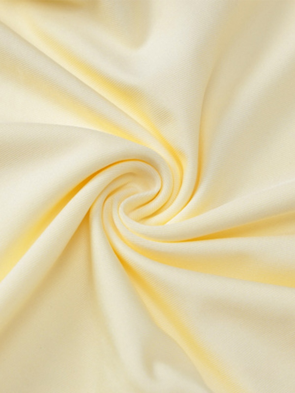 EMMIOL Vestido ajustado sin mangas con volantes en la cadera