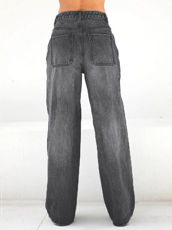 EMMIOL Vielseitige Boyfriend-Jeans in verwaschenem Vintage-Blau