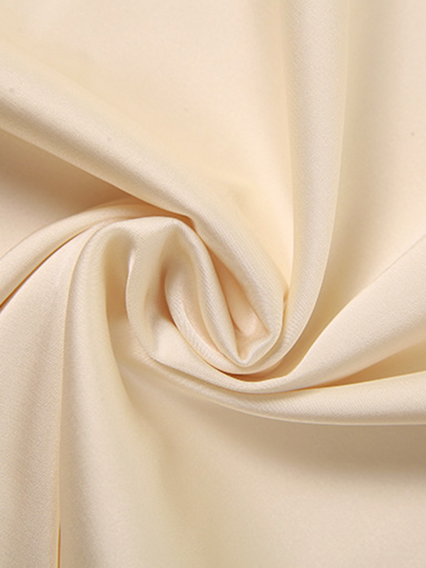 EMMIOL Rückenfreies Satin-Maxikleid zum Binden