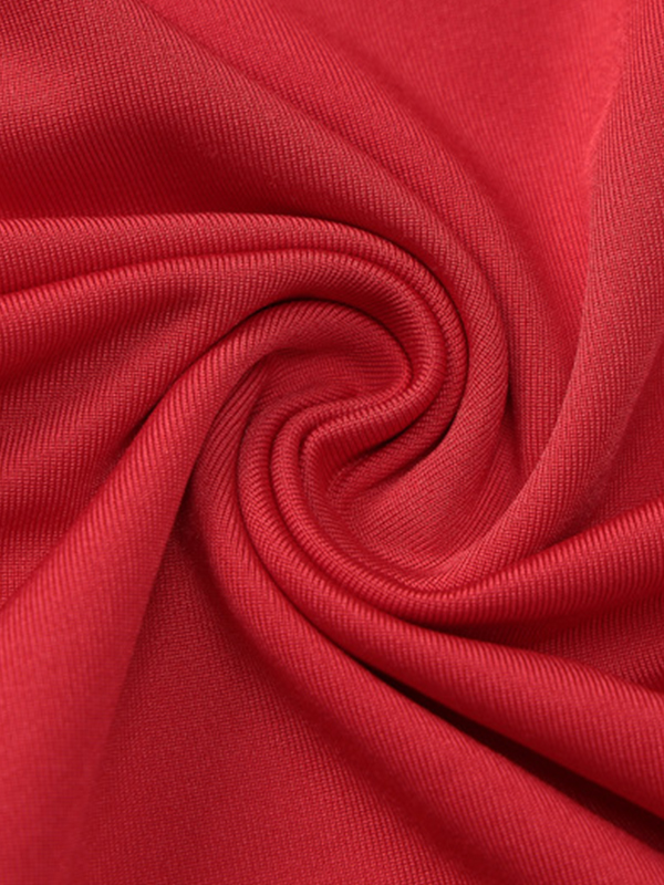 EMMIOL Solides, schulterfreies, gerafftes Maxikleid