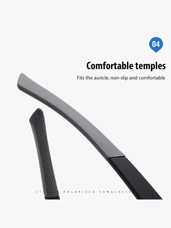 EMMIOL Occhiali da sole colorati polarizzati sportivi da esterno