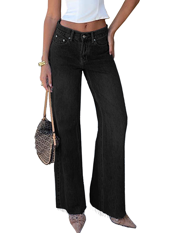 EMMIOL Fit Denim Pants Trendy