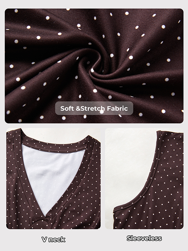 EMMIOL Tops de cuello en V profundo para mujer