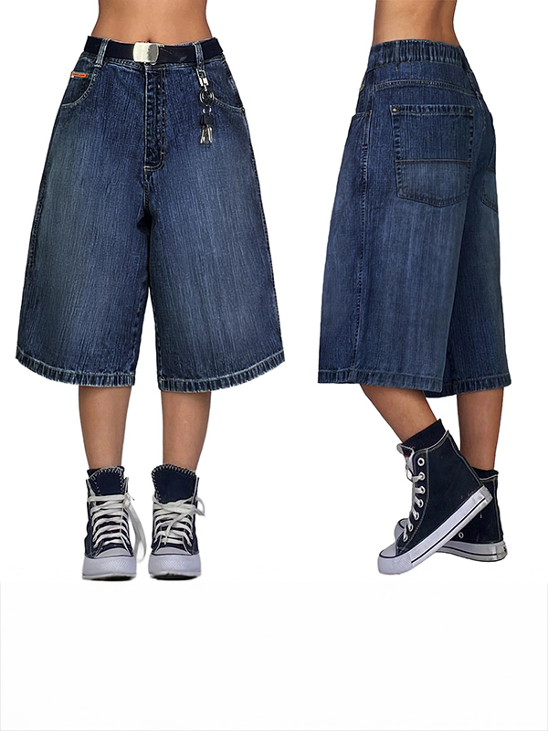 EMMIOL Boyfriend Shorts with Pockets