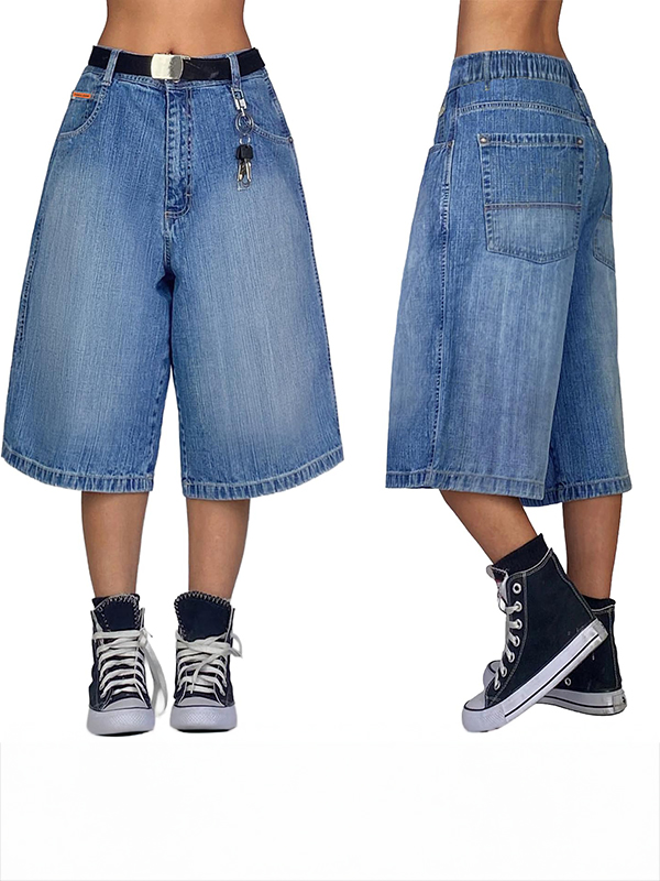 EMMIOL Boyfriend Shorts with Pockets