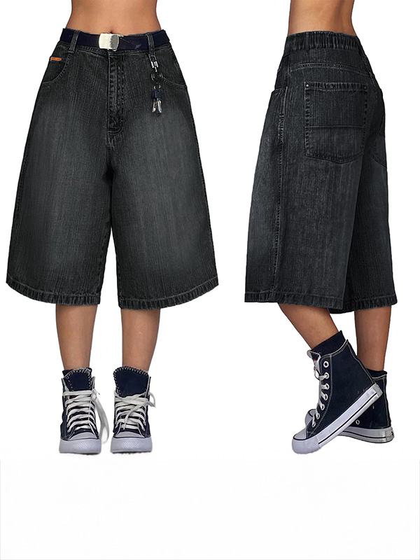 EMMIOL Boyfriend Shorts with Pockets