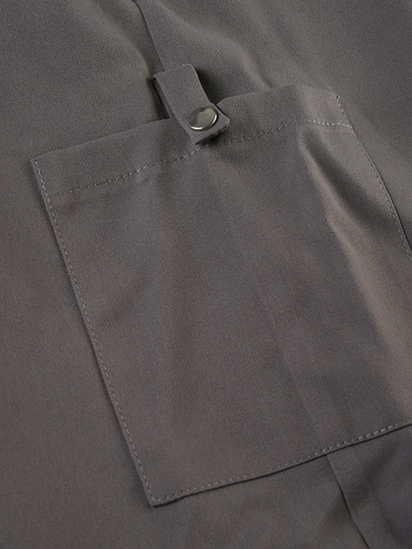 EMMIOL Pantaloni da lavoro casual streetwear a vita alta, multitasche, con coulisse, larghi e a gamba dritta