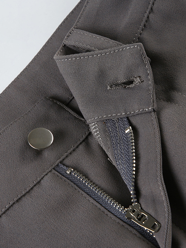 EMMIOL Pantaloni da lavoro casual streetwear a vita alta, multitasche, con coulisse, larghi e a gamba dritta