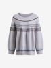 EMMIOL Maglione casual morbido Fair Isle a maniche lunghe