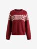 EMMIOL Maglione semplice Fair Isle