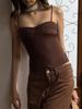 EMMIOL Trägerloses Cami-Top mit Mesh-Einsätzen