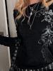 EMMIOL Star Print Oversized Long Sleeve
