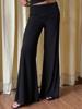EMMIOL Pantalones casuales cómodos con pierna acampanada
