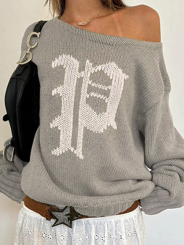 EMMIOL Maglioni pullover stampati inglesi