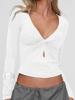 EMMIOL Ruffled Basic Spice Girls Long Sleeve