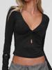 EMMIOL Ruffled Basic Spice Girls Long Sleeve