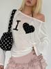 EMMIOL Y2K Print Casual  Oversized Long Sleeve