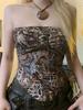 EMMIOL Ethnic Floral Print Bandeau Top