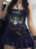 EMMIOL Devil Print Mini Dress
