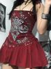EMMIOL Devil Print Mini Dress