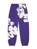 EMMIOL Pantalones deportivos con estampado floral abstracto