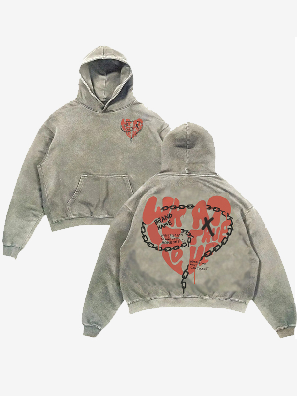 EMMIOL Retro Abstract Print Sweatshirt