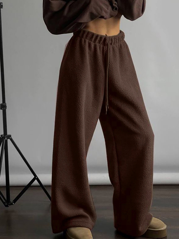 EMMIOL Pantalones deportivos casuales térmicos con forro polar