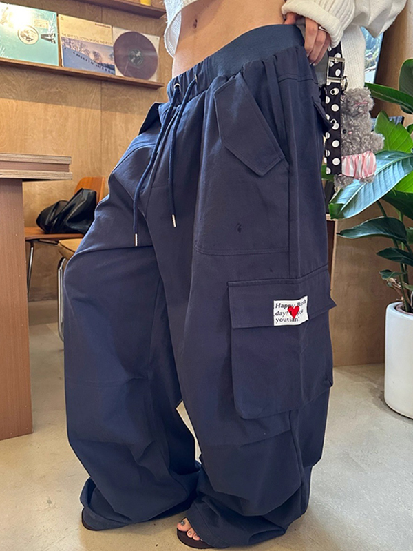 EMMIOL Pantalones anchos de baile callejero de hip-hop