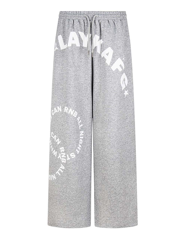 EMMIOL Pantalones deportivos con estampado retro de chica sexy