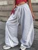 EMMIOL Jogginghose im Streetstyle mit gestreiftem Bund