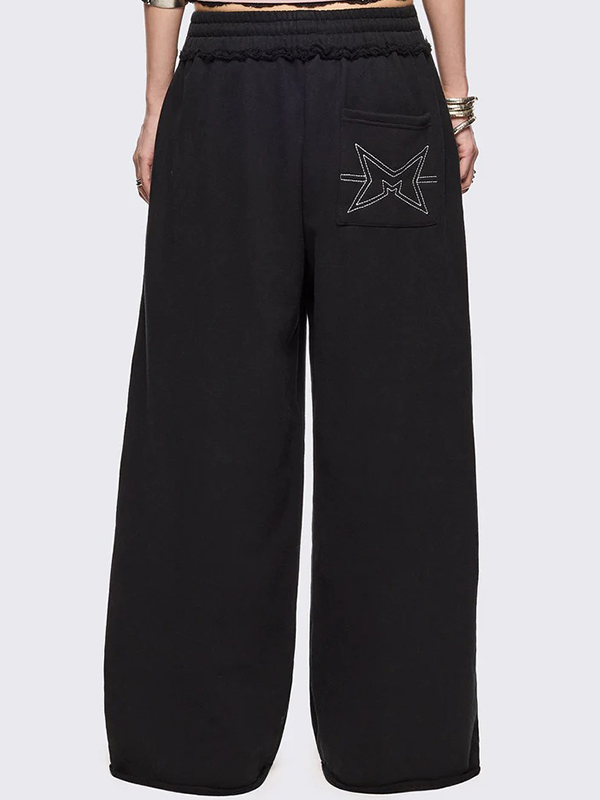 EMMIOL Pantalones deportivos rectos con estampado de personajes bonitos