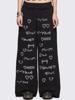 EMMIOL Pantalones deportivos rectos con estampado de personajes bonitos