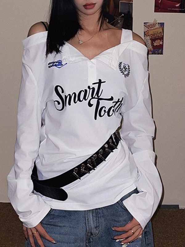 EMMIOL Spaghetti Strap Long Sleeve