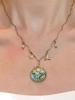 EMMIOL Shell Bead Butterfly Choker Necklace
