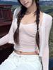 EMMIOL Striped Tank Top Long Sleeve