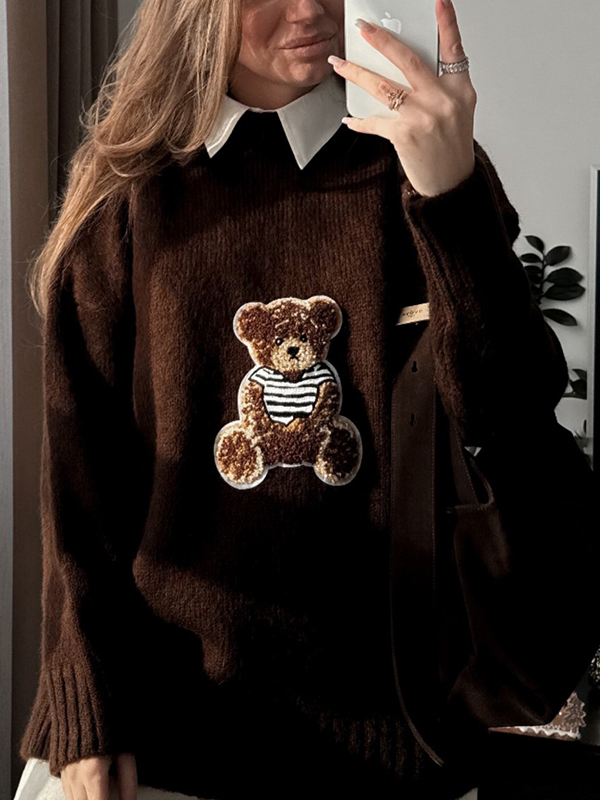 EMMIOL Cute Little Bear Sweaters
