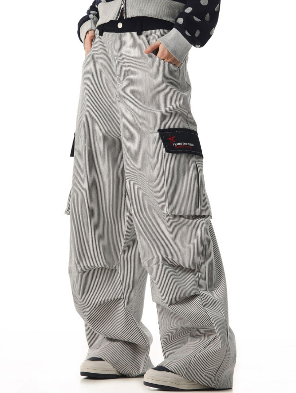 EMMIOL Pantalones cargo con cuchillo curvo antiguo